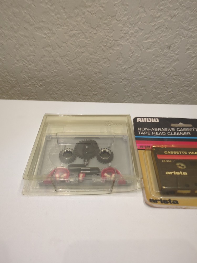 2 Cassette Tape Head Cleaner