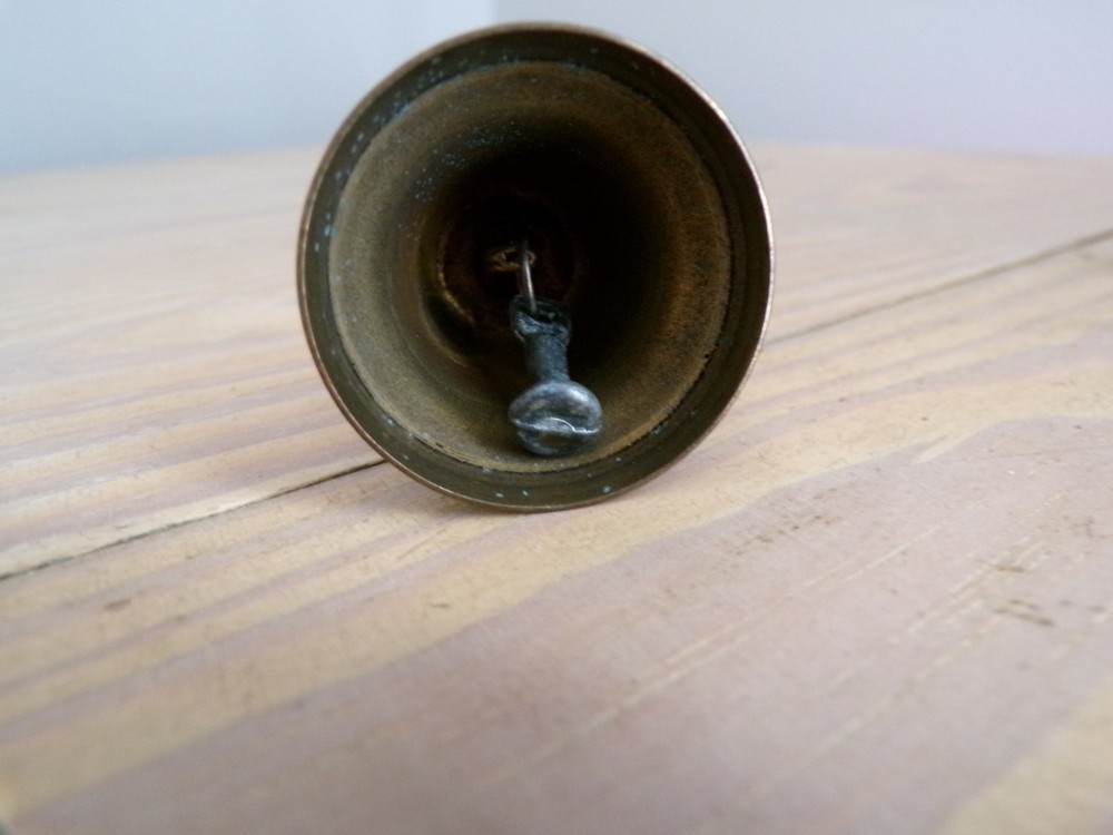 Vintage Miniature Brass Disney Tinkerbell Bell