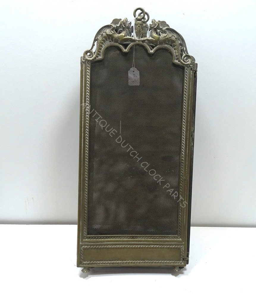 VINTAGE FIRE PLACE SCREEN 4 PANELS WITH DRAGONS