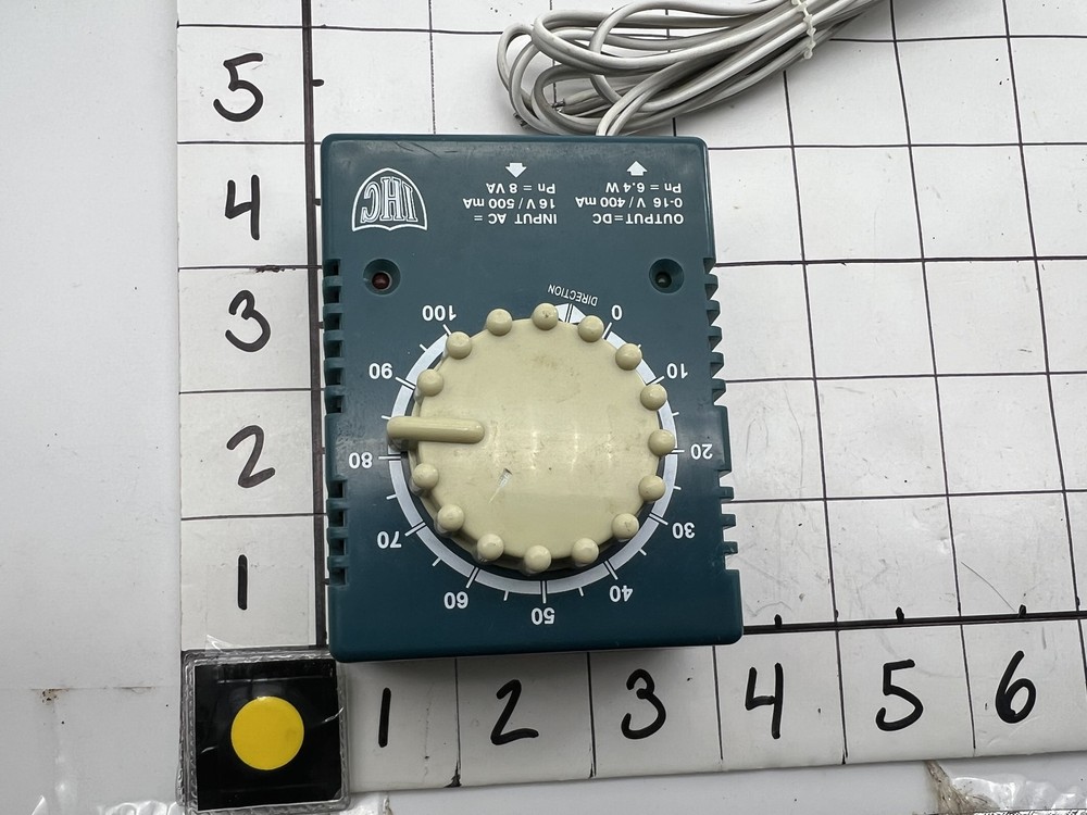 IHC HO/N Scale Transformer Controller 16V Wiring Cut Untested