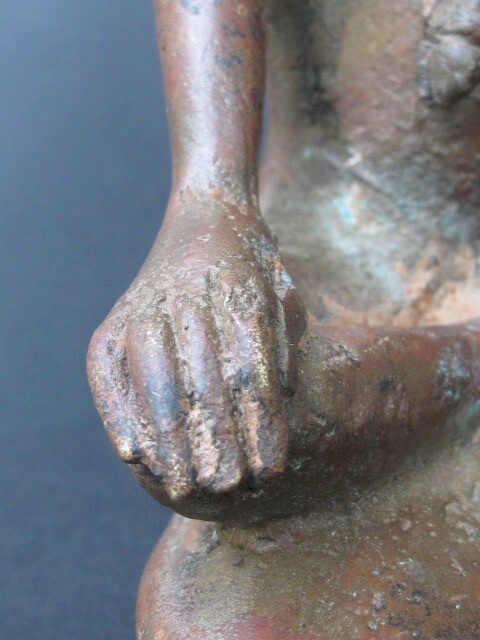 Antique Bronze Monk, Burma