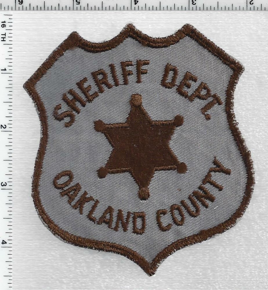 Oakland County Sheriff (Michigan) 1st Issue Shoulder Patch