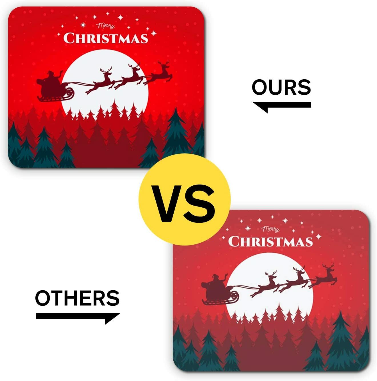 A-SUB Sublimation Blank Mouse Pads 9.4x7.9 in 12PK Large Extended Gaming Pads