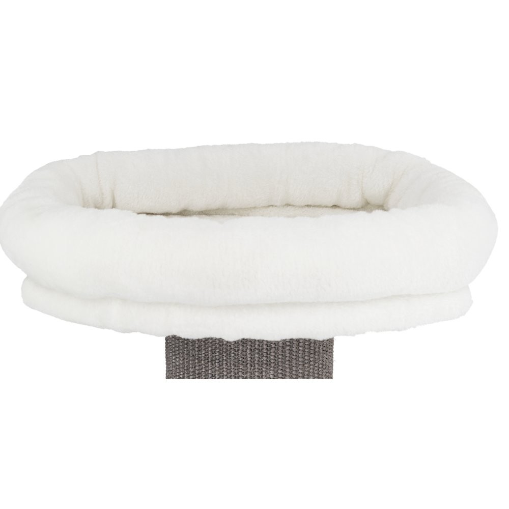 Acadia Plush & Sisal 3-Level 63" Cat Tree, Scratching Posts, Wall Brackets,...
