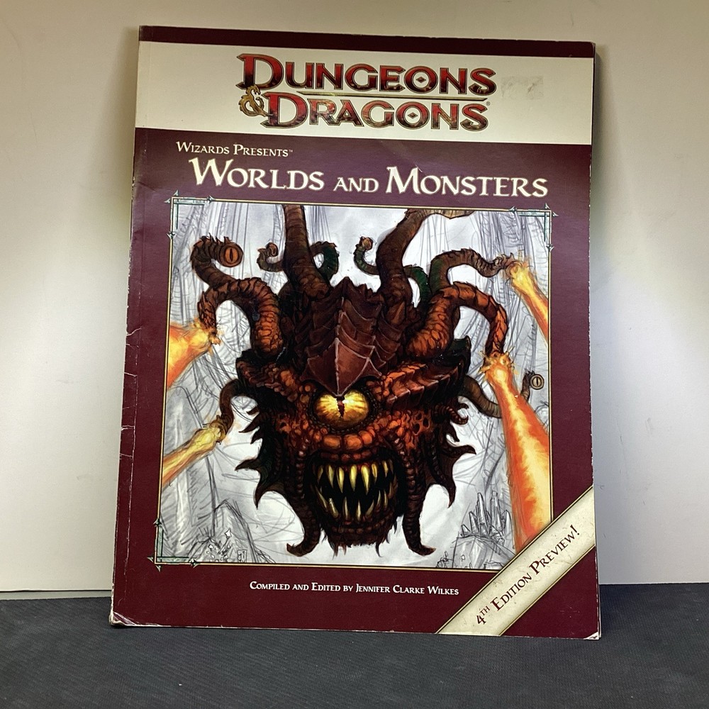 Dungeons & Dragons Worlds and Monsters 4th Edition Sourcebook MS121430