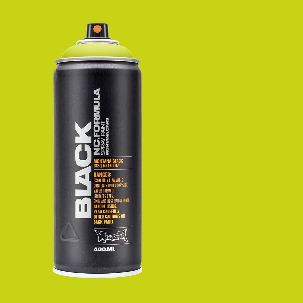 Cans BLACK Spray Paint, 400Ml, Acid