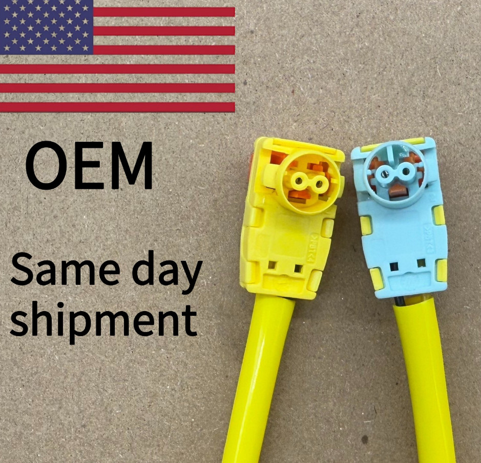 2pcs Driver Airbag Clock spring Plug Connector For 2014-2018 Chevrolet Silverado