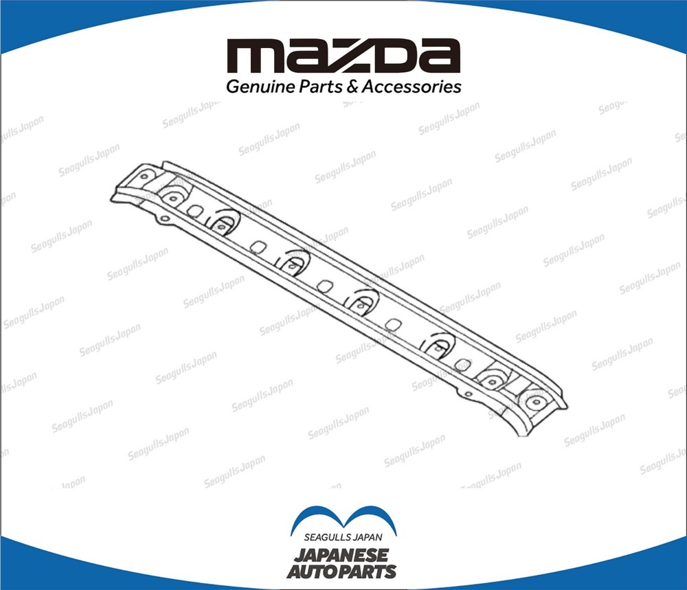 Mazda Windshield Header N243-70-640 Genuine