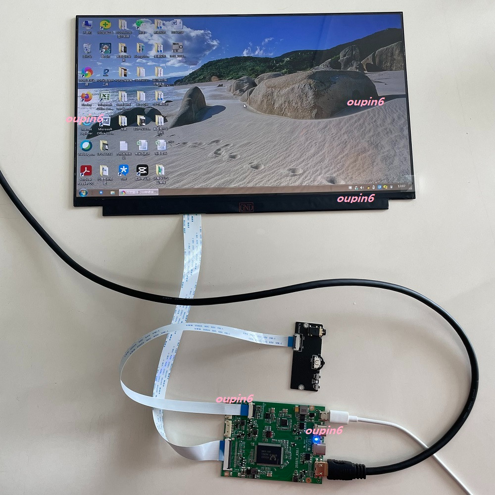 EDP Controller board mini HDMI TYPE-C for LED 14" N140HCA-EAA N140HCA-EAB 1080P