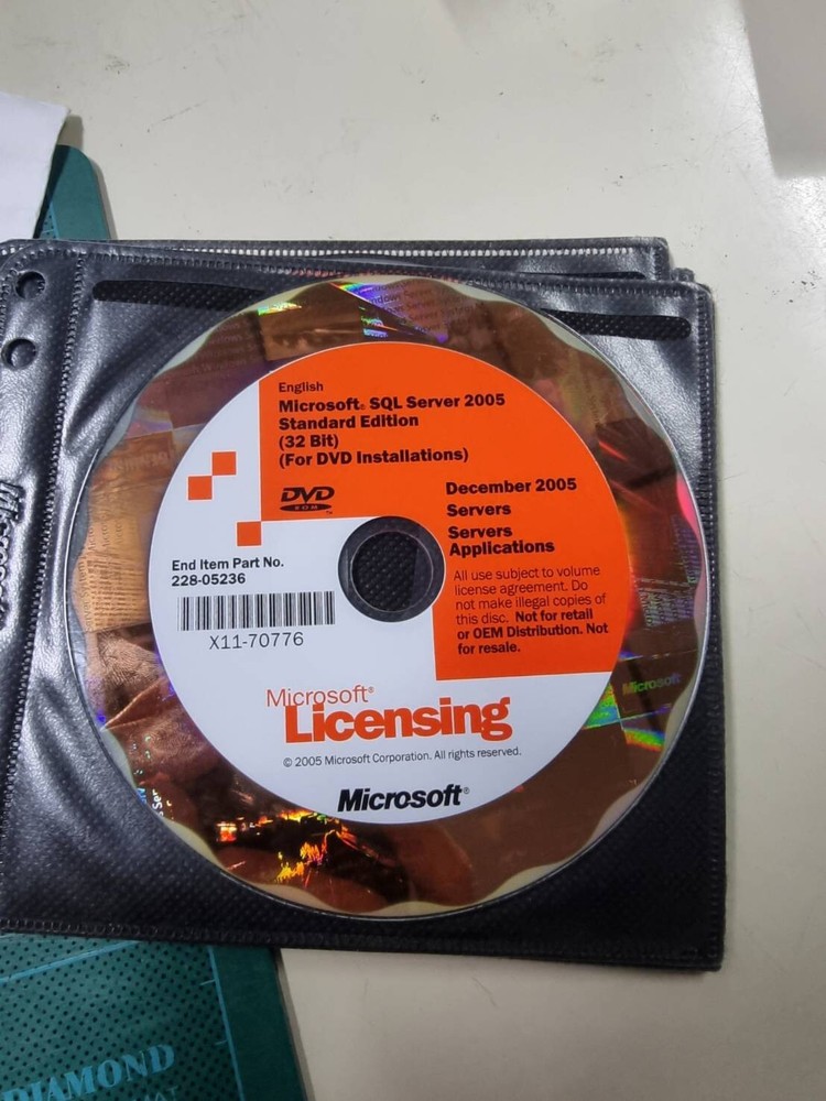 Microsoft SQL Server2005 Standard Edition (32bit)