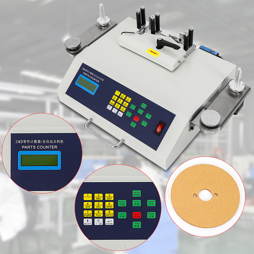 Automatic Counting Machine SMT SMD Parts Component Counter+Leak-detection AC110V