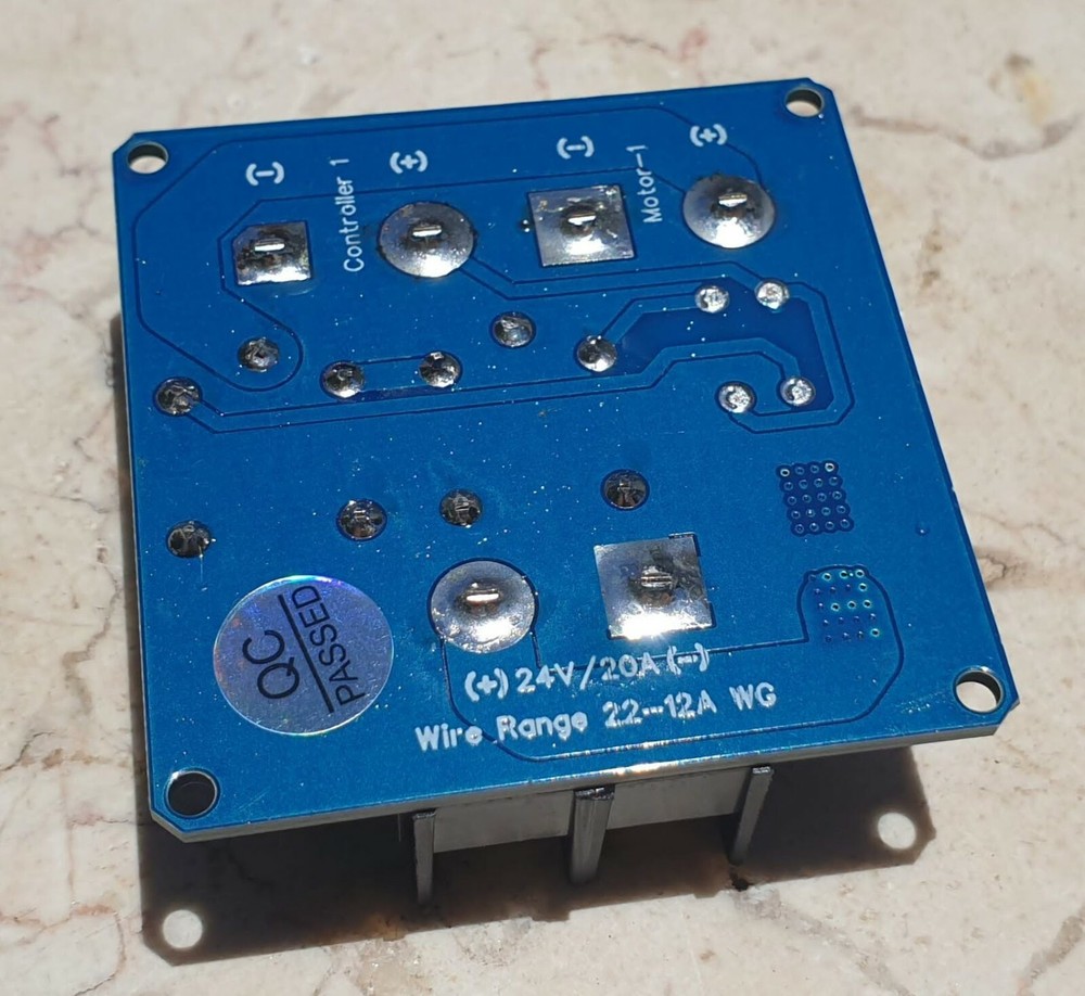 24V 20A Single Channel Relay Module Solar Panel Sun Tracking Control Board DIY