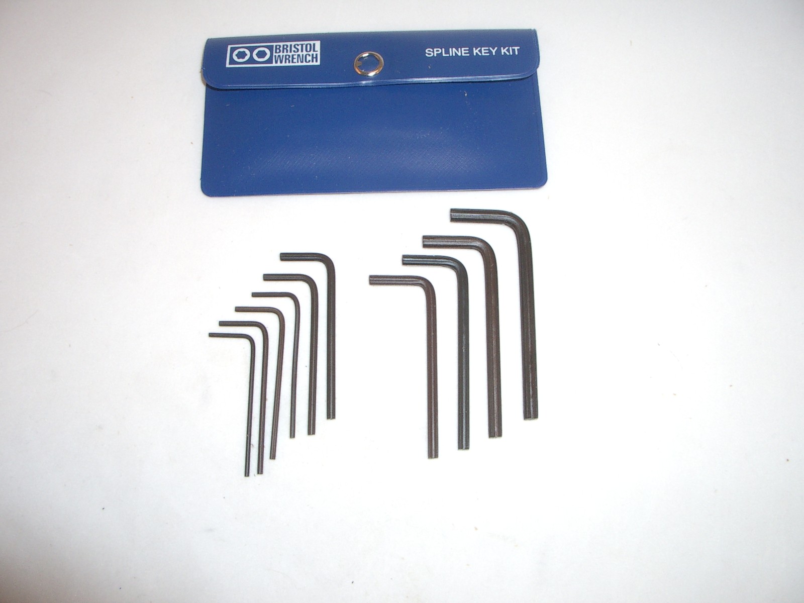 BRISTOL SS-408 SPLINE WRENCH L-KEY SET
