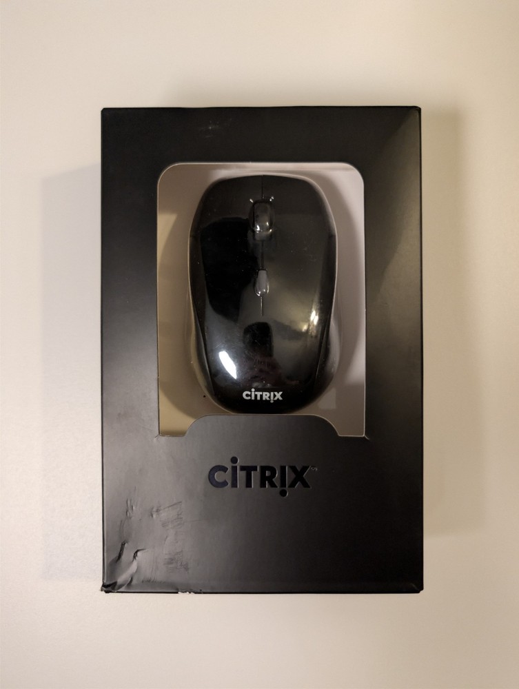 Citrix X1 Mouse X1BTLE Bluetooth For iPad Mac Black Sealed