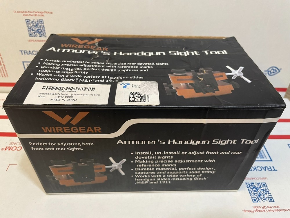 W WIREGEAR Sight Pusher Tool for Handguns