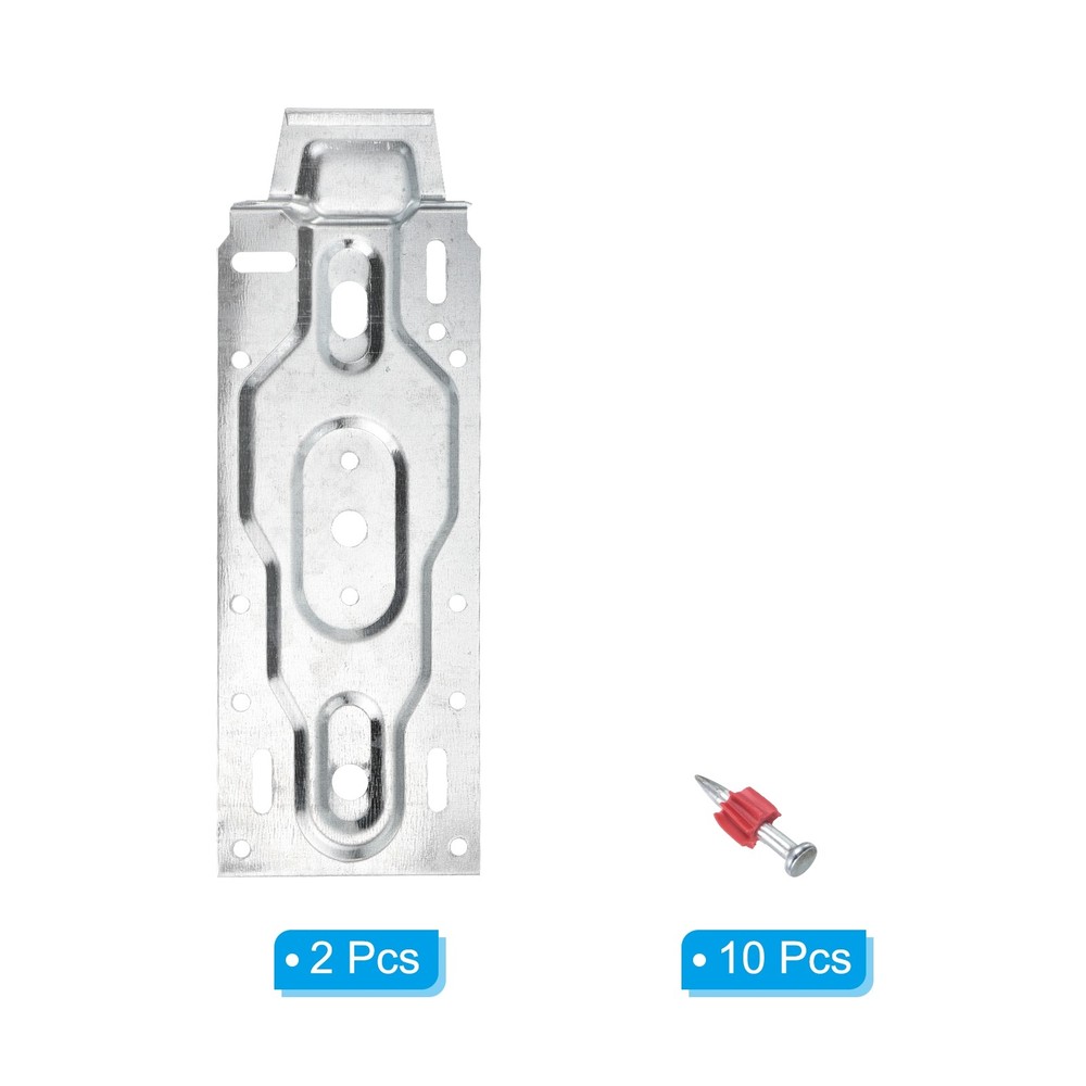 2pcs Air Conditioner Wall Mount Bracket Internal Unit Hanging Plate Bracket