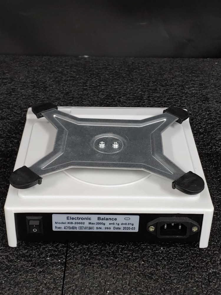 Kubei KB-20002 Max:2000g e=0.1g d=0.01g Electronic Scale