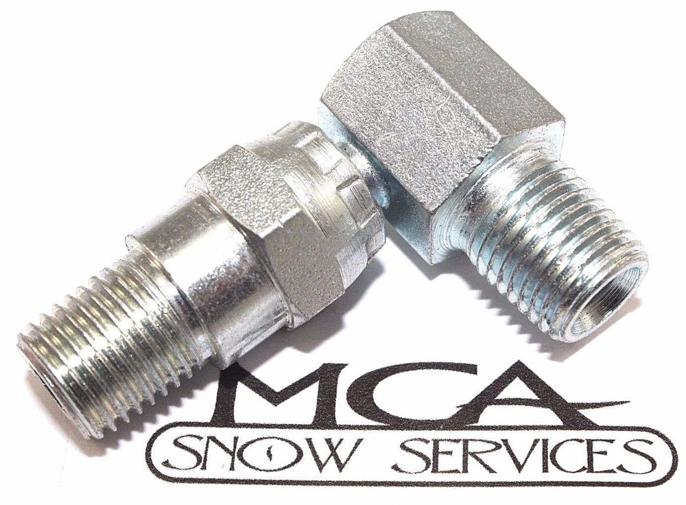 MEYER SNOW PLOW 90 DEGREE SWIVEL ELBOW FITTING 21855