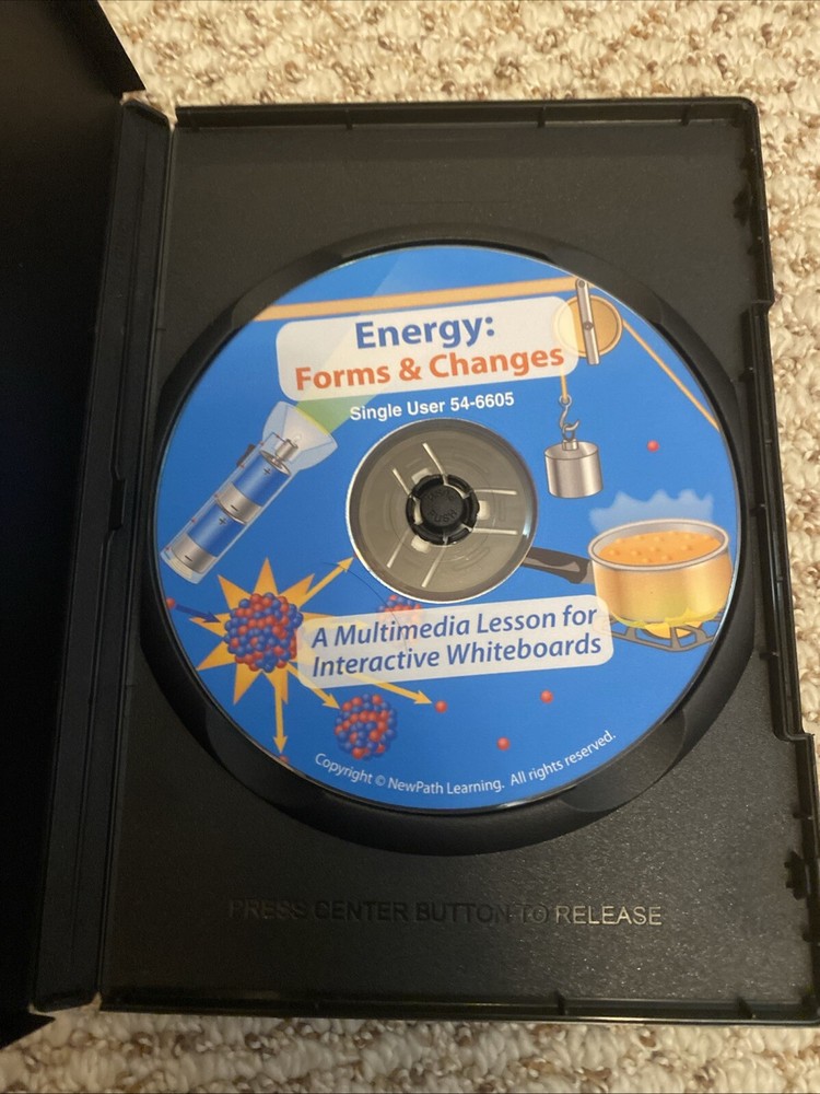 Energy: Forms and Changes NewPath Learning PC CD-Rom Windows Mac 2013 Software