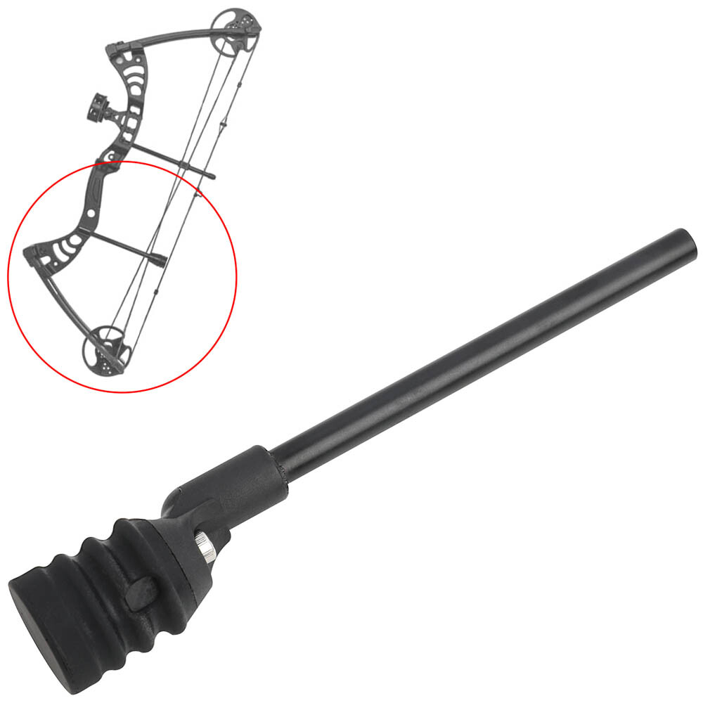 Archery Compound Bow String Stop Bracket Suppressor Slience Stabilizer Mount