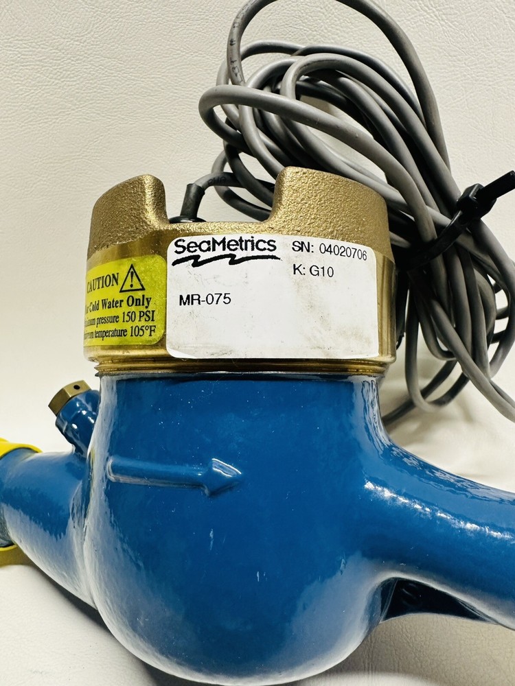 NEW SeaMetrics MR-075 Flowmeter