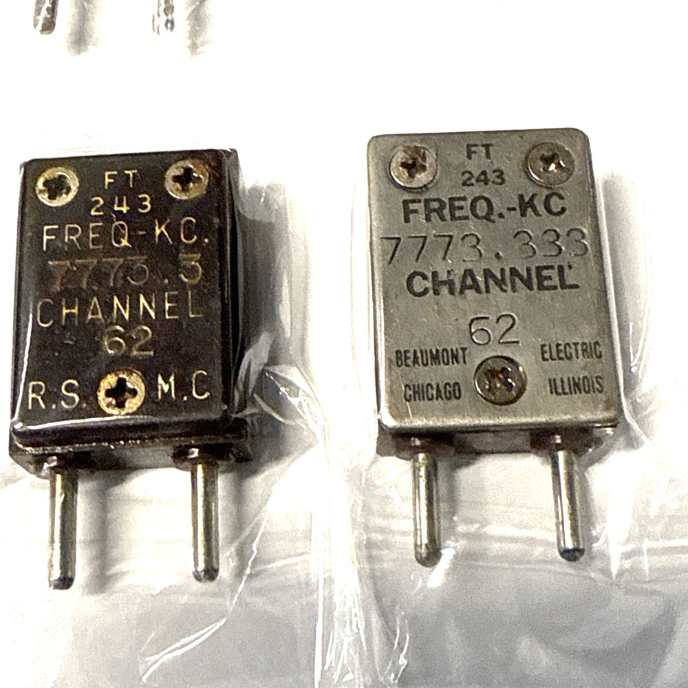 one FT243 quartz crystal 7773.3 KC