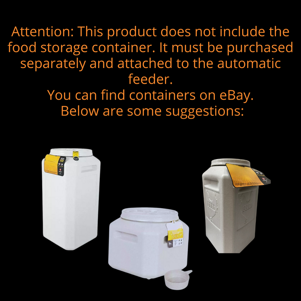 Automatic Rabbit Feeder, Food Dispenser with Timer - Care for Your Animals