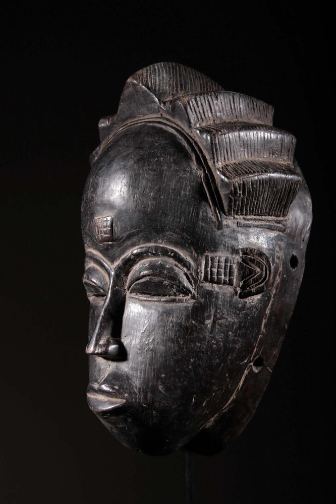 African Mask Baoulé 1900
