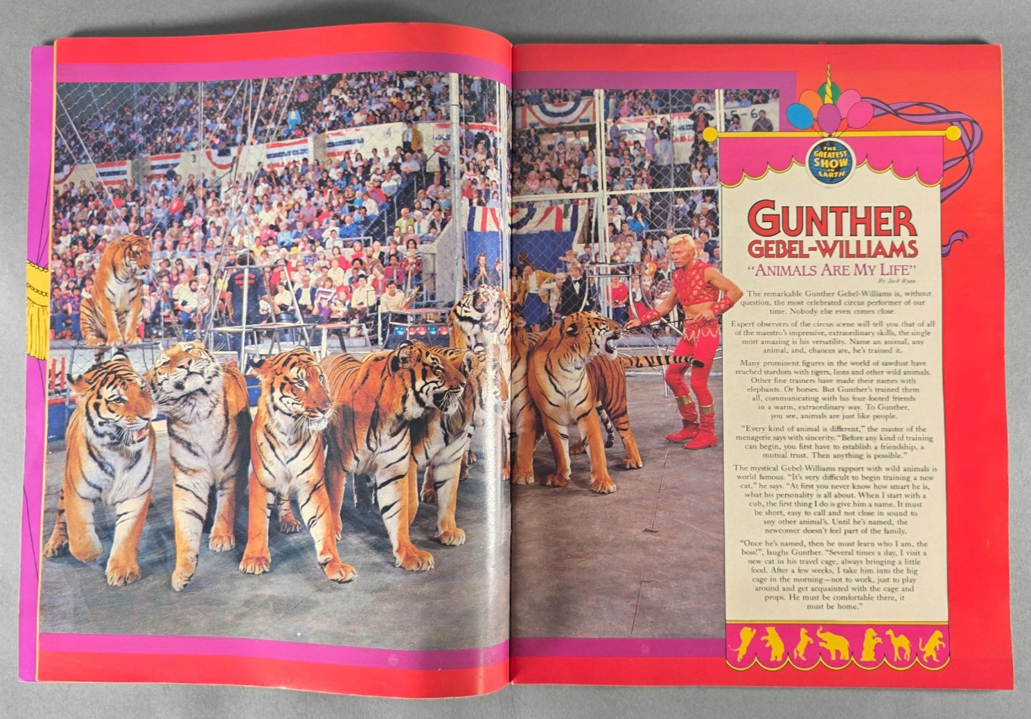 Ringling Bros Barnum & Bailey Circus 1985 115th Souvenir Program Magazine
