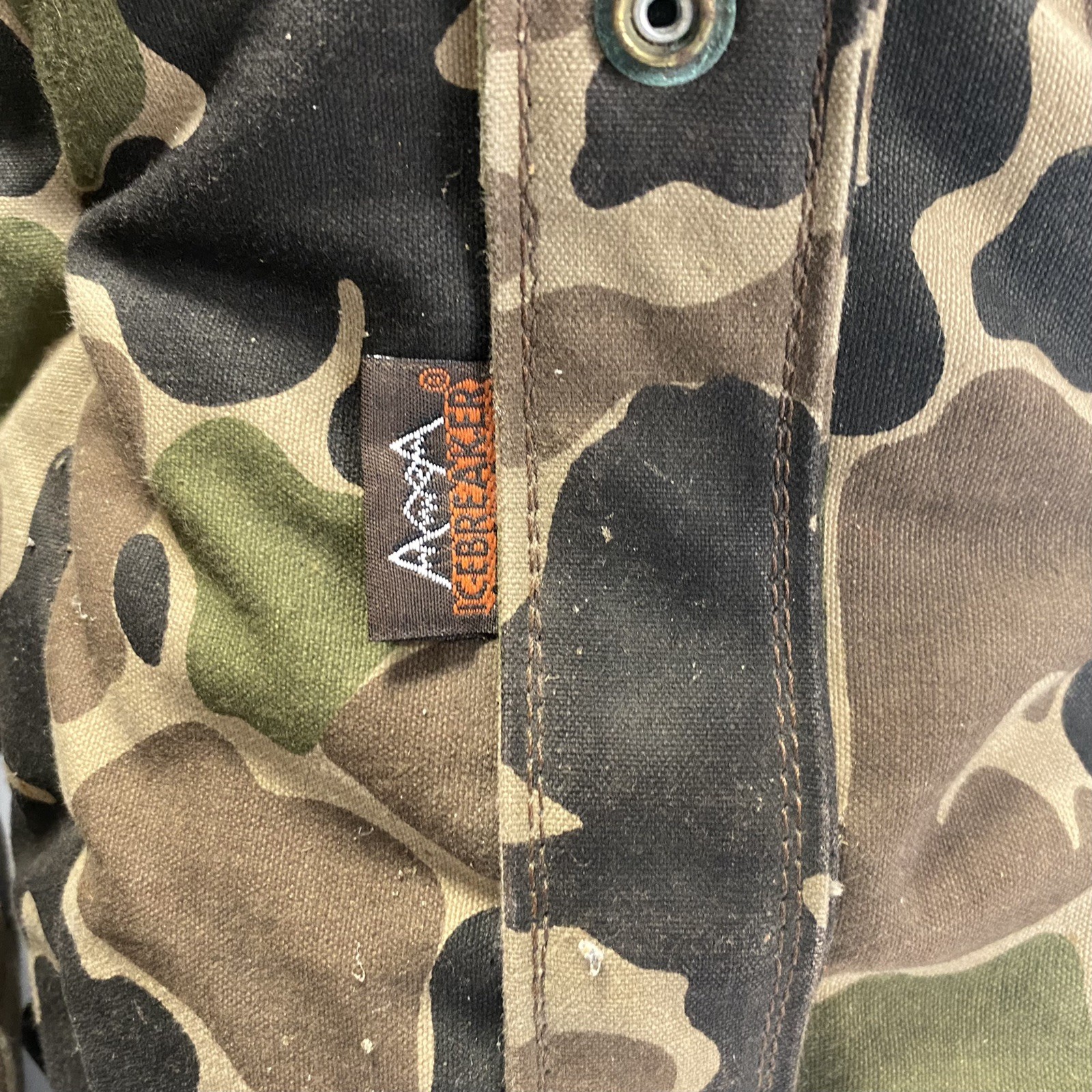 Icebreaker Insulated Boot Covers Blankets Size Medium Camouflage Hunting Vintage