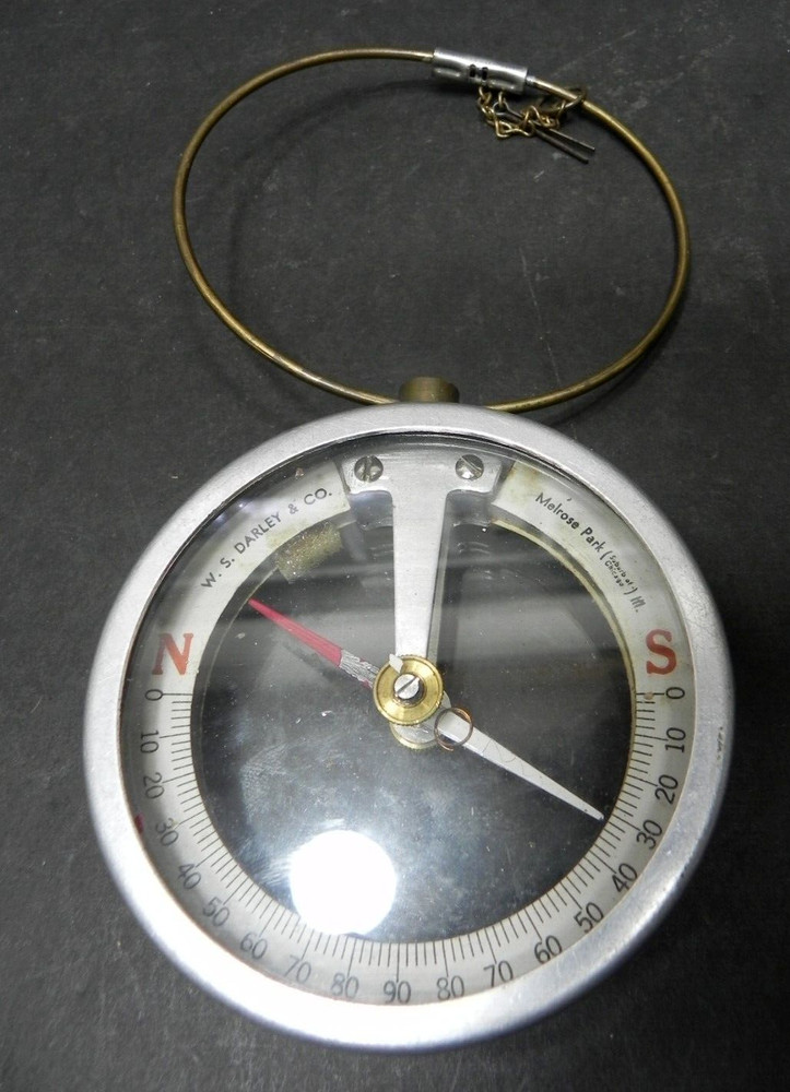 WS Darley Tilling Water Line Mining Compass-Chicago