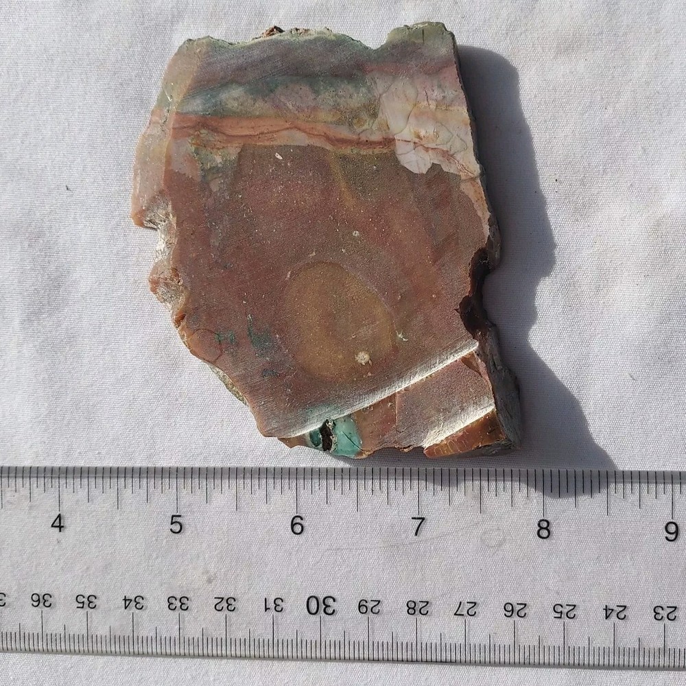 HAYSTACK JASPER SLAB ~ 95 grams / rough agate jasper mineral rock