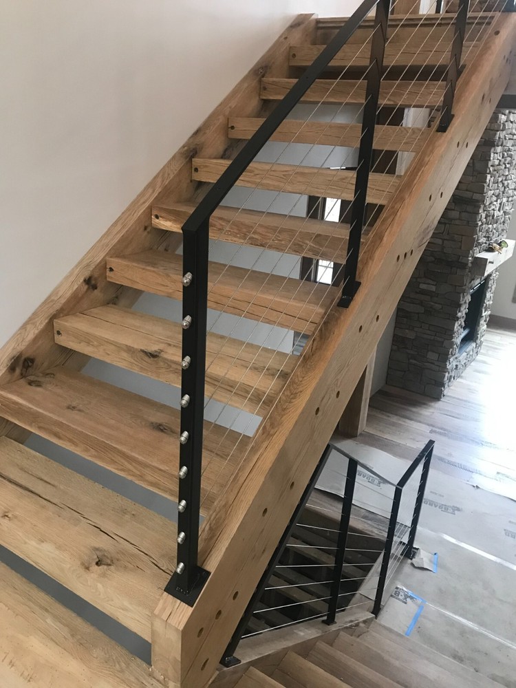 VistaView CableTec Stainless Angled Washers for Cable Railing Stairs