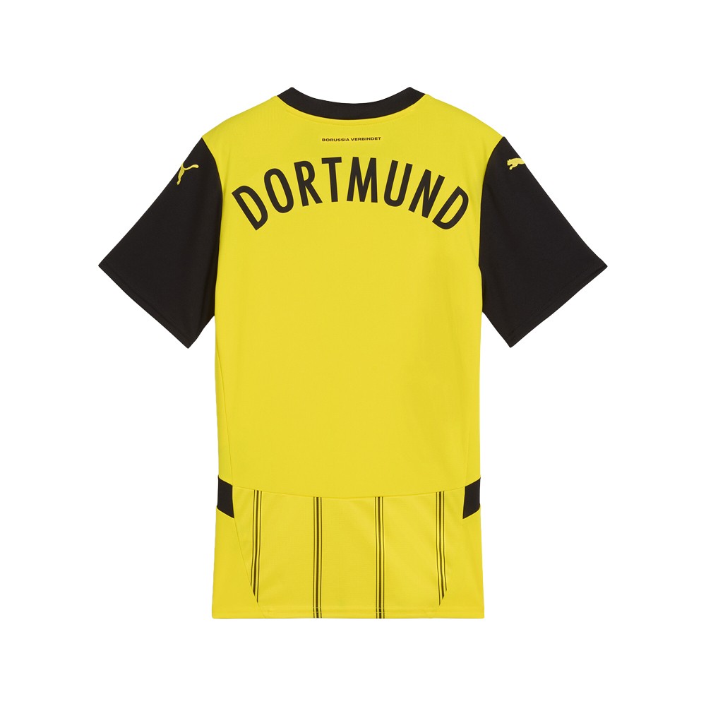 PUMA Bvb Home Crew Neck Replica Jersey Womens Yellow 78002401