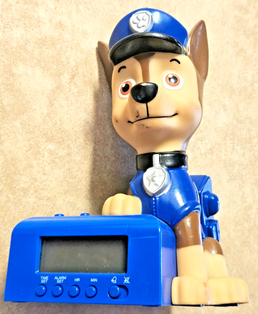 2017 Bulbotz Paw Patrol Clock not working no backing