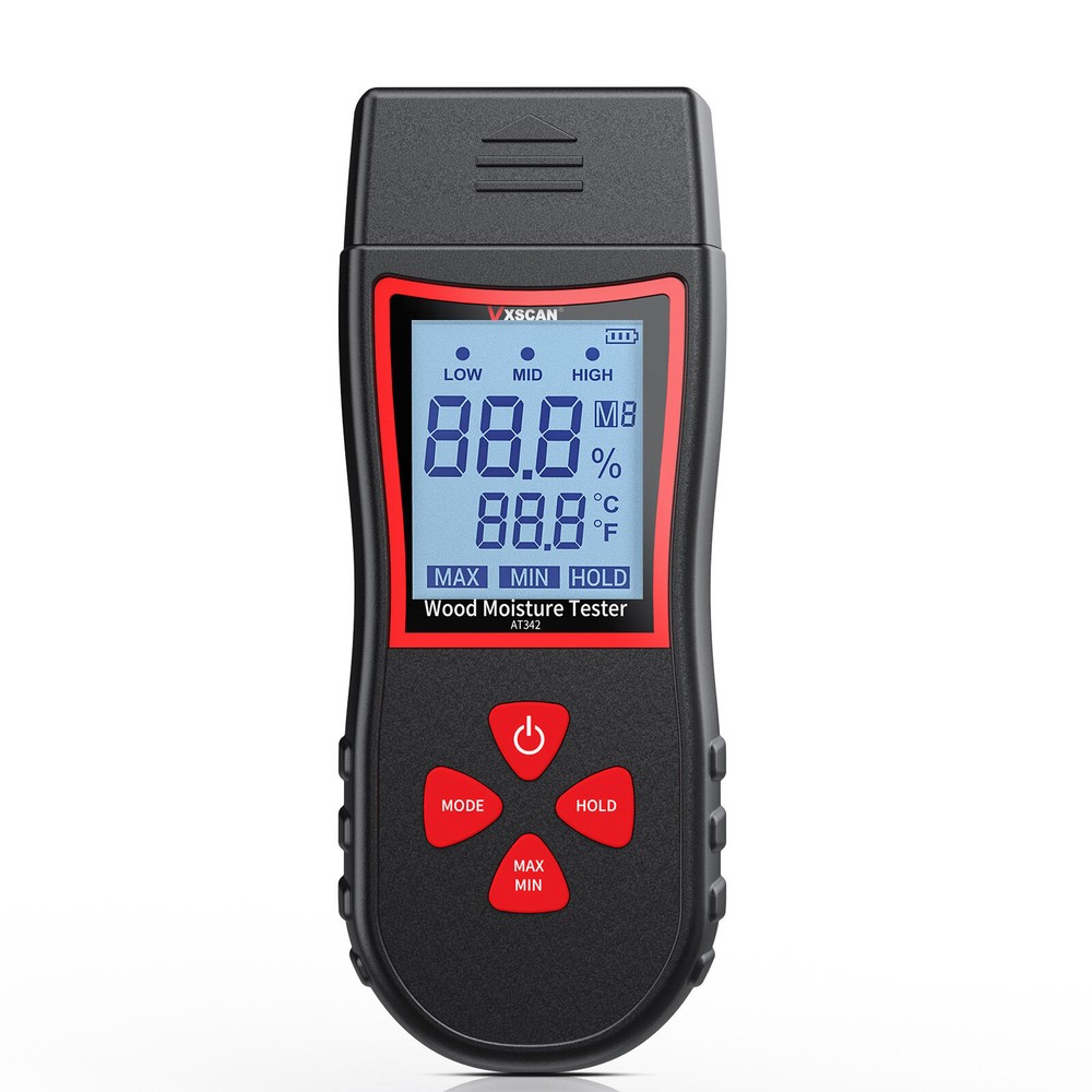 VXSCAN NF-568 Wooden Moisture Meter High Sensitive Sensor HD Backlight