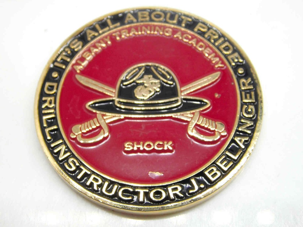 ALBANY TRAINING ACADEMY SHOCK CHALLENGE COIN