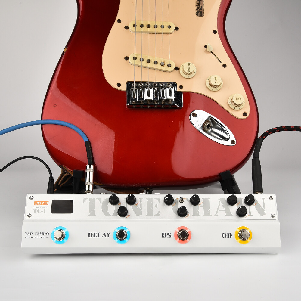 JOYO TC-1 Guitar Effect Pedal Overdrive Distortion Delay Processor Multifunction
