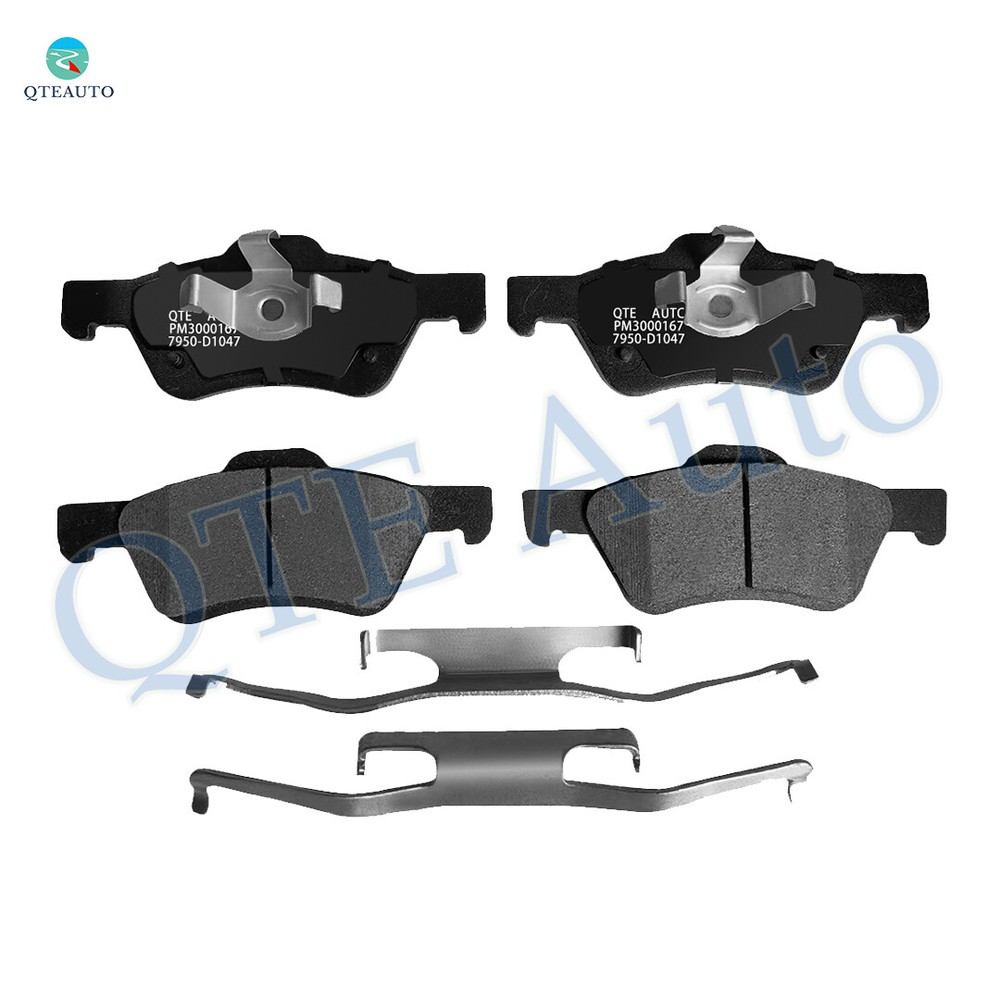 Front Ceramic Brake Pad Kit For 2005-2011 Mercury Mariner