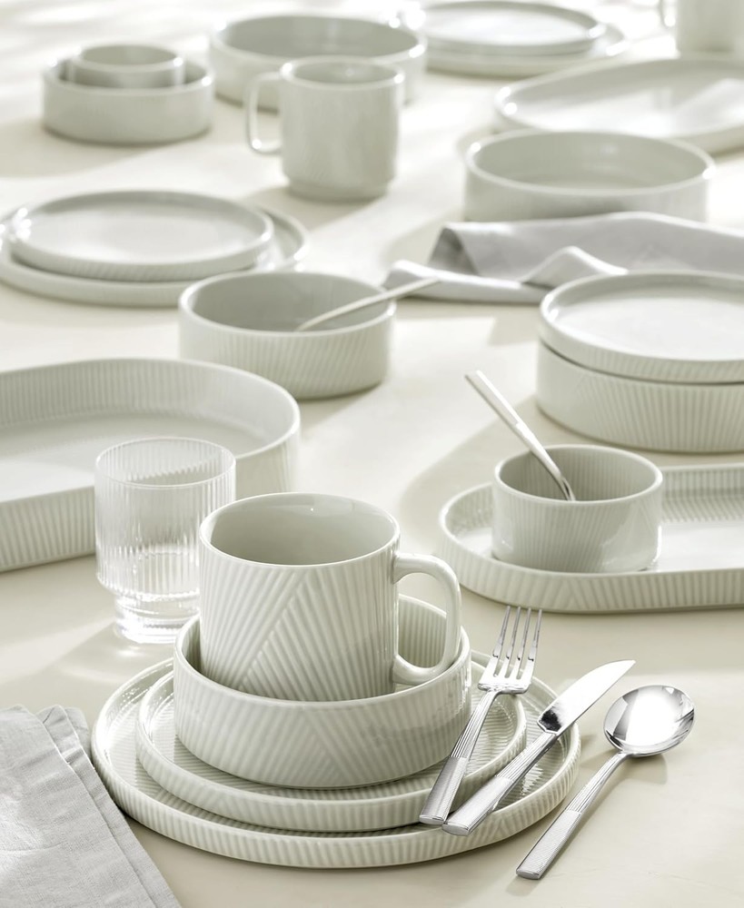 Lenox Modulus 16-Piece Dinnerware Set, Vapor