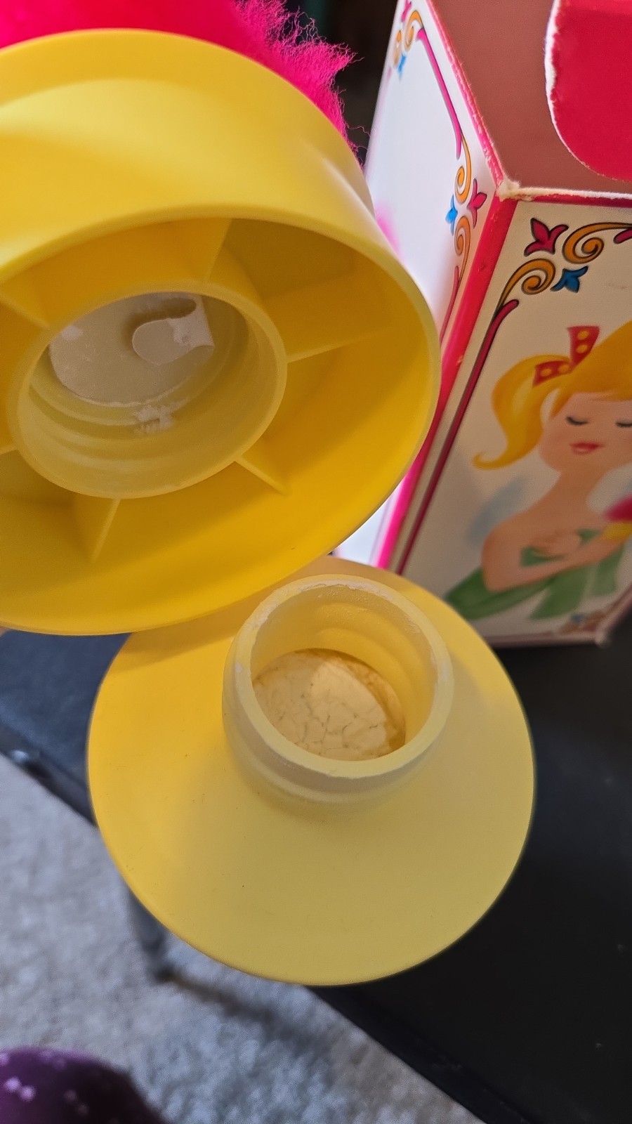 Vintage Avon Miss Lollypop Ice Cream Puff 3.5 OZ Perfumed Talc