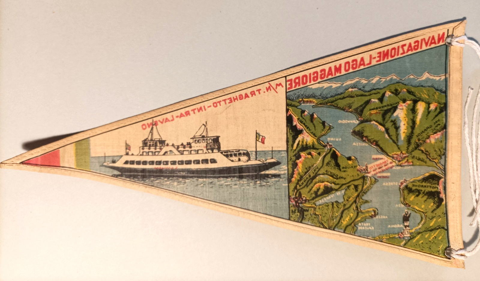 NAVIGATION PENNANT LAKE MAJOR M/W INTRA-LAVEN FERRY Italy pennant