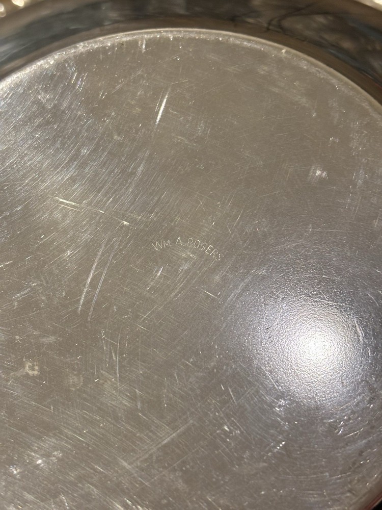 Silver Serving Bowl