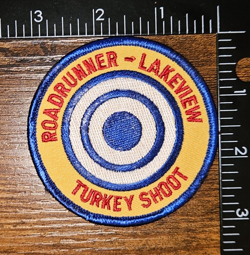Roadrunner Lakeview Turkey Shoot Hunting Patch