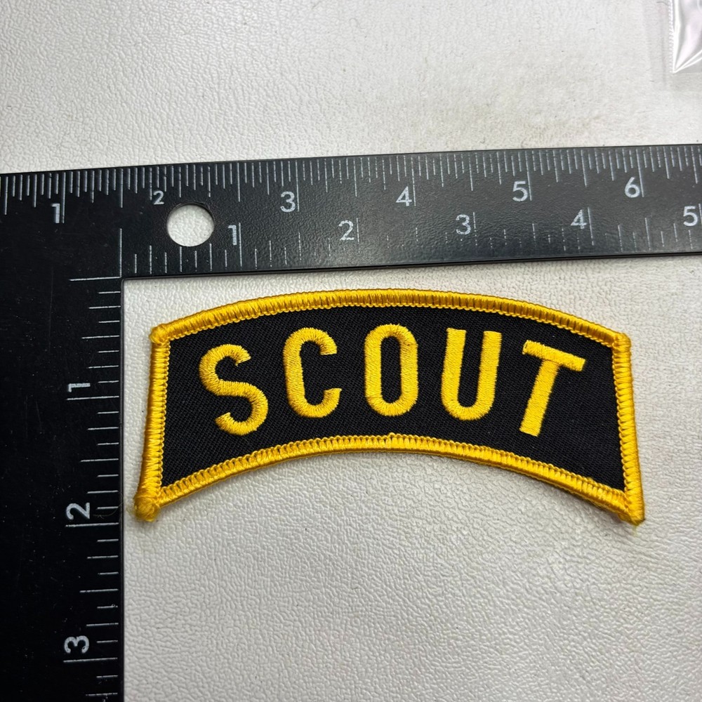 SCOUT Tab Patch (Military Theme) 60XV