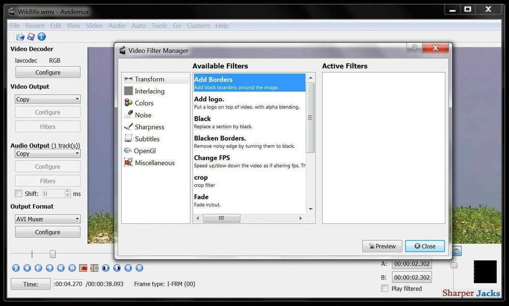 Avidemux Video / Audio Editor & Publishing Studio 2026 for Windows & Mac OS