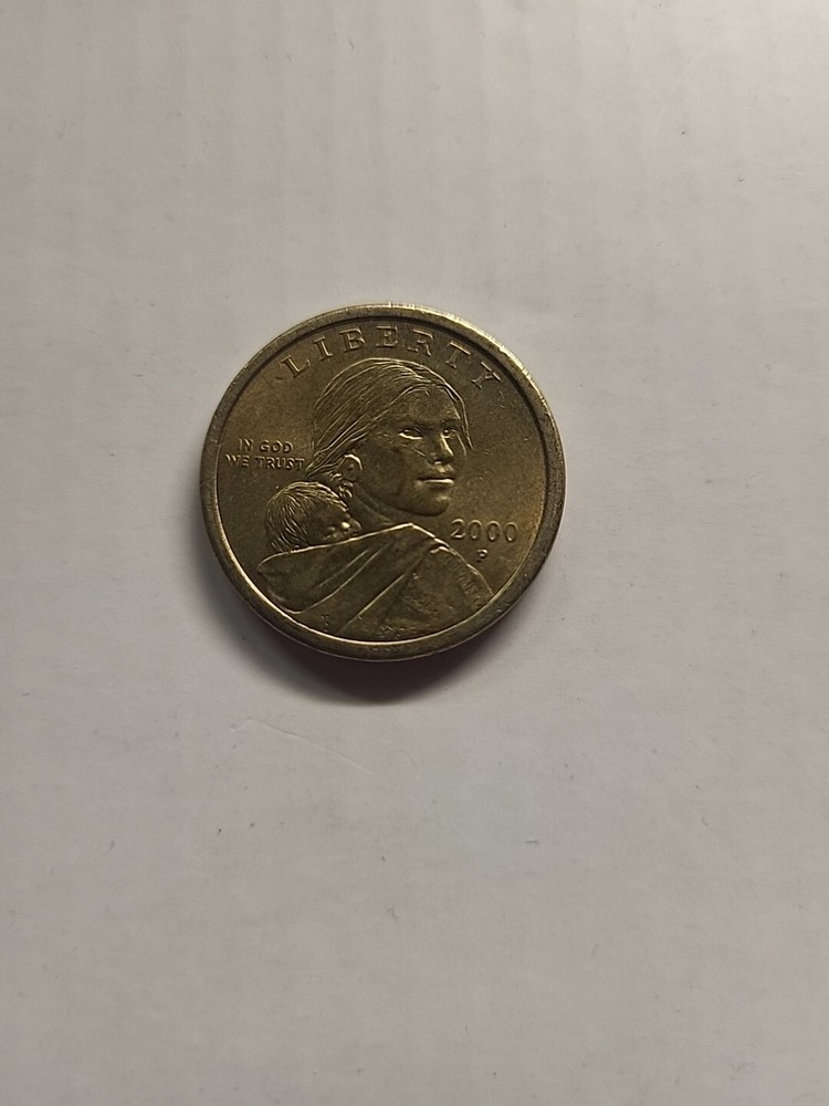 2000 P Sacagawea Rare Dollar  Coin