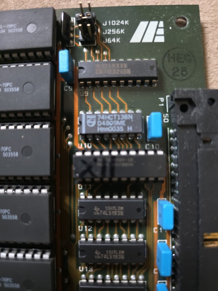 Hirsch Electronics Memory Expansion Board 32K Code 026-0000051 Rev B