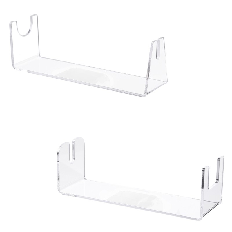 Display Holder with Support Frame Collection Showcase Acrylic Rack