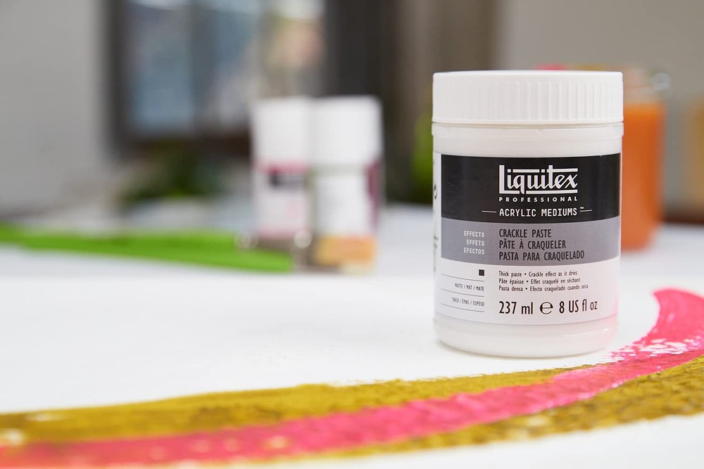 Liquitex Crackle Paste 1 Count Create Textured Crackle Effect For Crafts